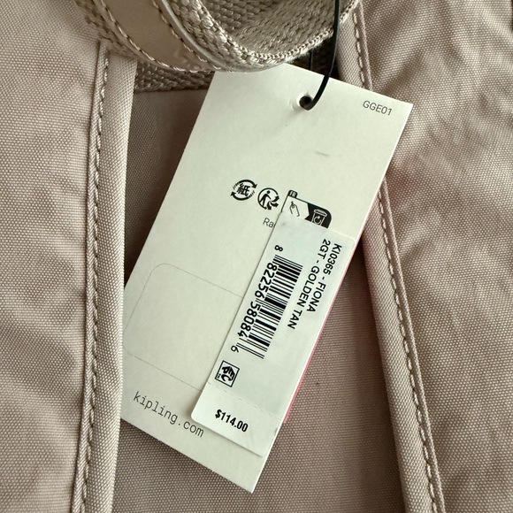 Kipling Light Pink Backpack - Picture 6 of 8